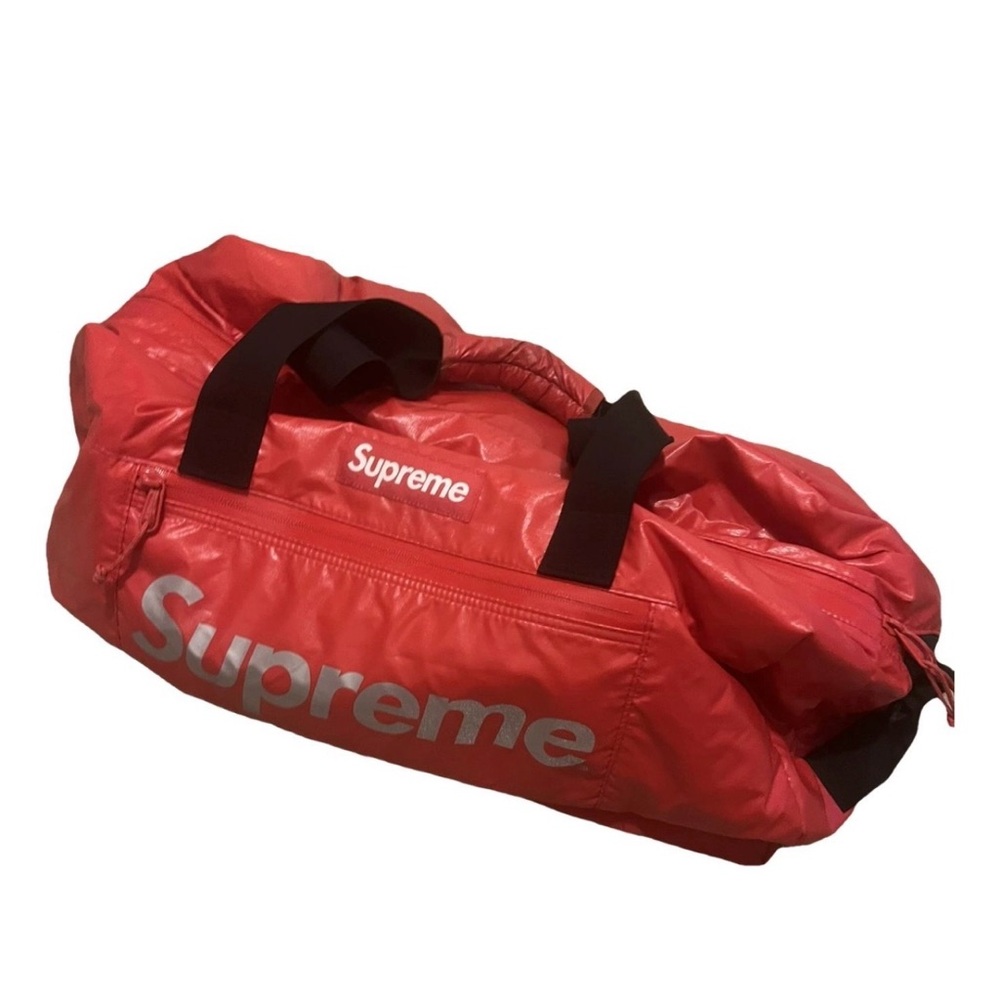 Supreme FW17 Red Cordura Duffle Bag